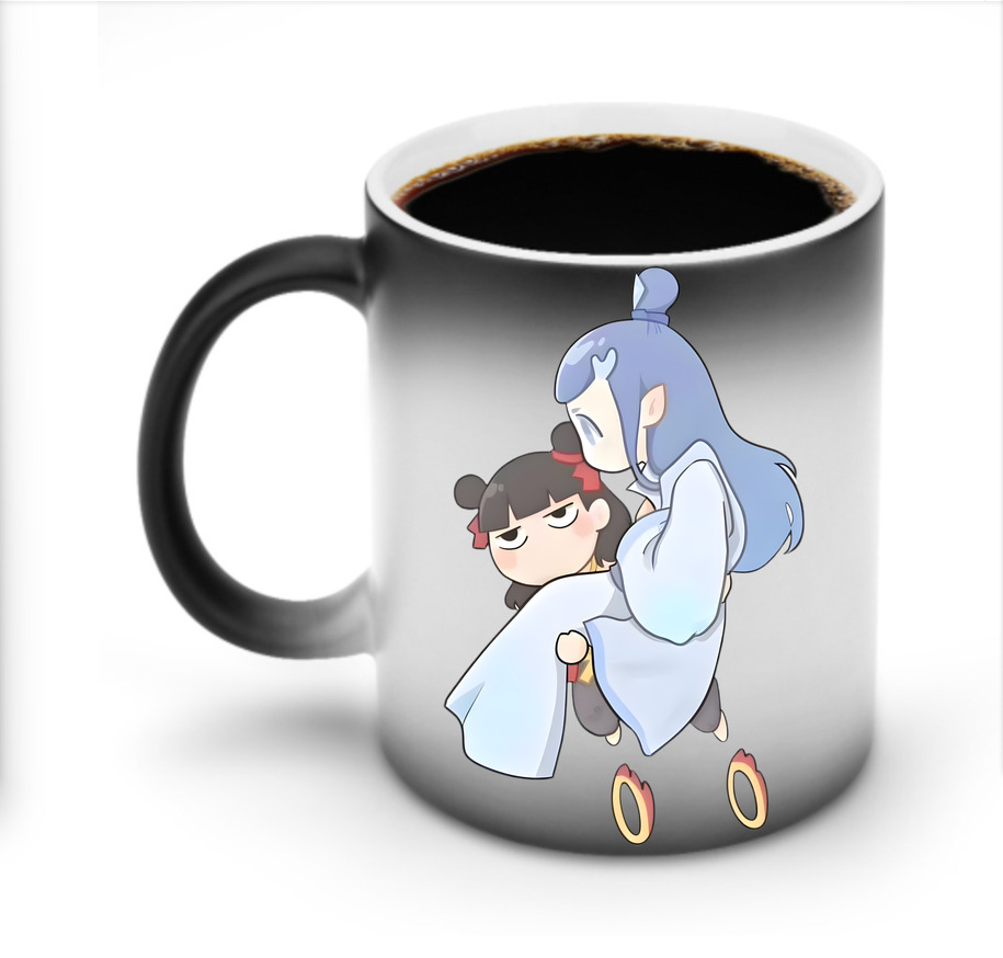 （画像用） Ne Zha 2 ナタ 魔童の大暴れ 温度変色マグカップ