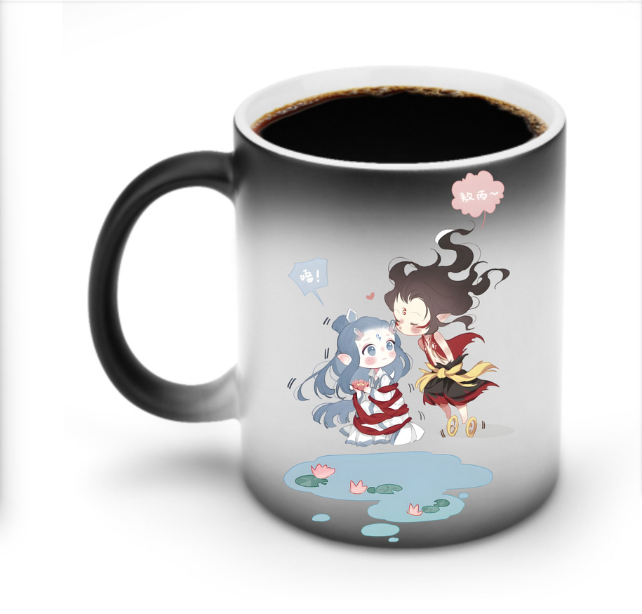 （画像用） Ne Zha 2 ナタ 魔童の大暴れ 温度変色マグカップ