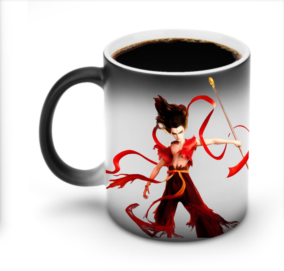 （画像用） Ne Zha 2 ナタ 魔童の大暴れ 温度変色マグカップ