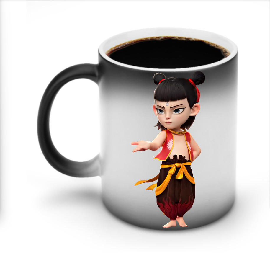 （画像用） Ne Zha 2 ナタ 魔童の大暴れ 温度変色マグカップ