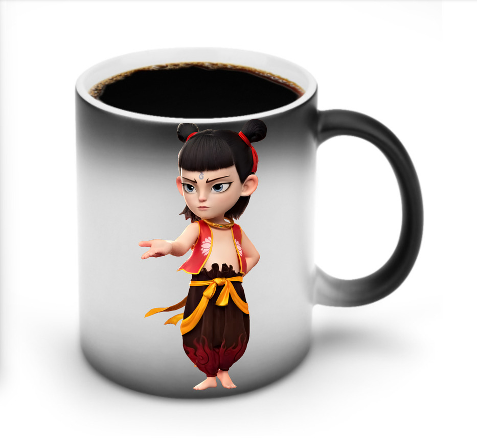 （画像用） Ne Zha 2 ナタ 魔童の大暴れ 温度変色マグカップ