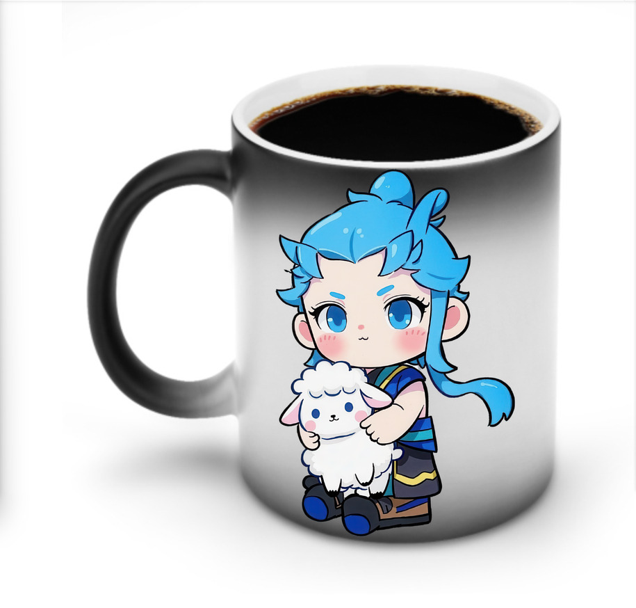 （画像用） Ne Zha 2 ナタ 魔童の大暴れ 温度変色マグカップ