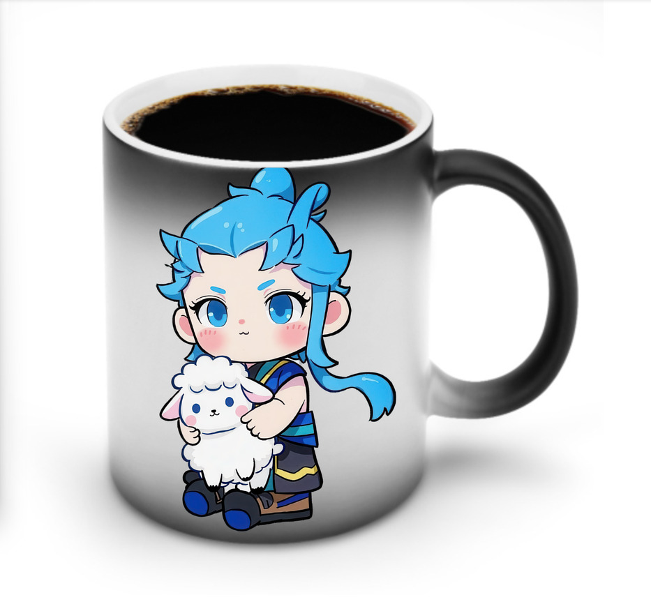 （画像用） Ne Zha 2 ナタ 魔童の大暴れ 温度変色マグカップ
