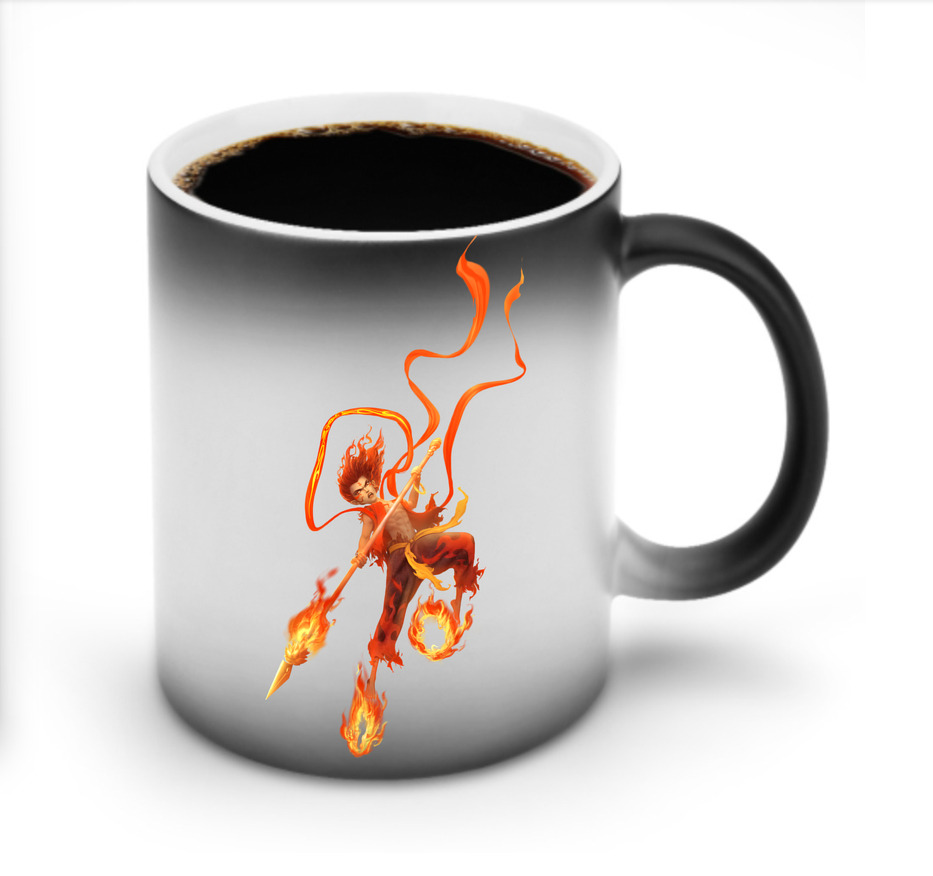 （画像用） Ne Zha 2 ナタ 魔童の大暴れ 温度変色マグカップ