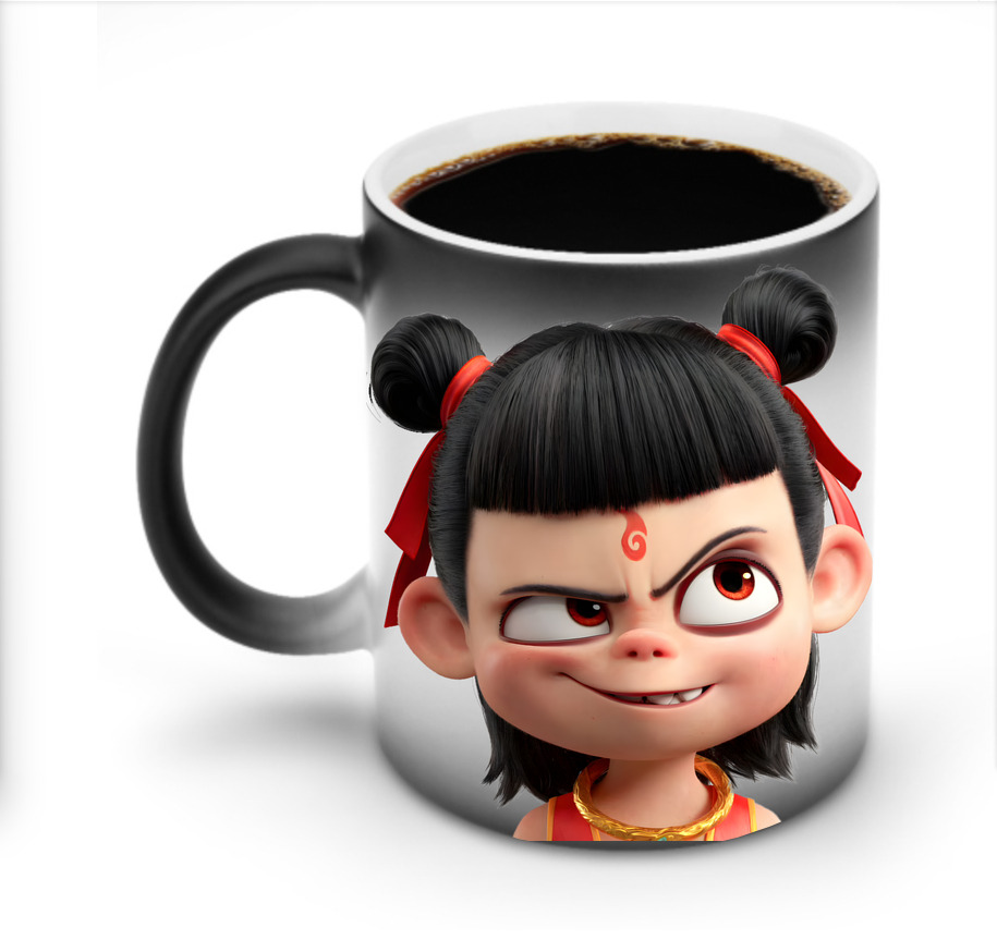 （画像用） Ne Zha 2 ナタ 魔童の大暴れ 温度変色マグカップ