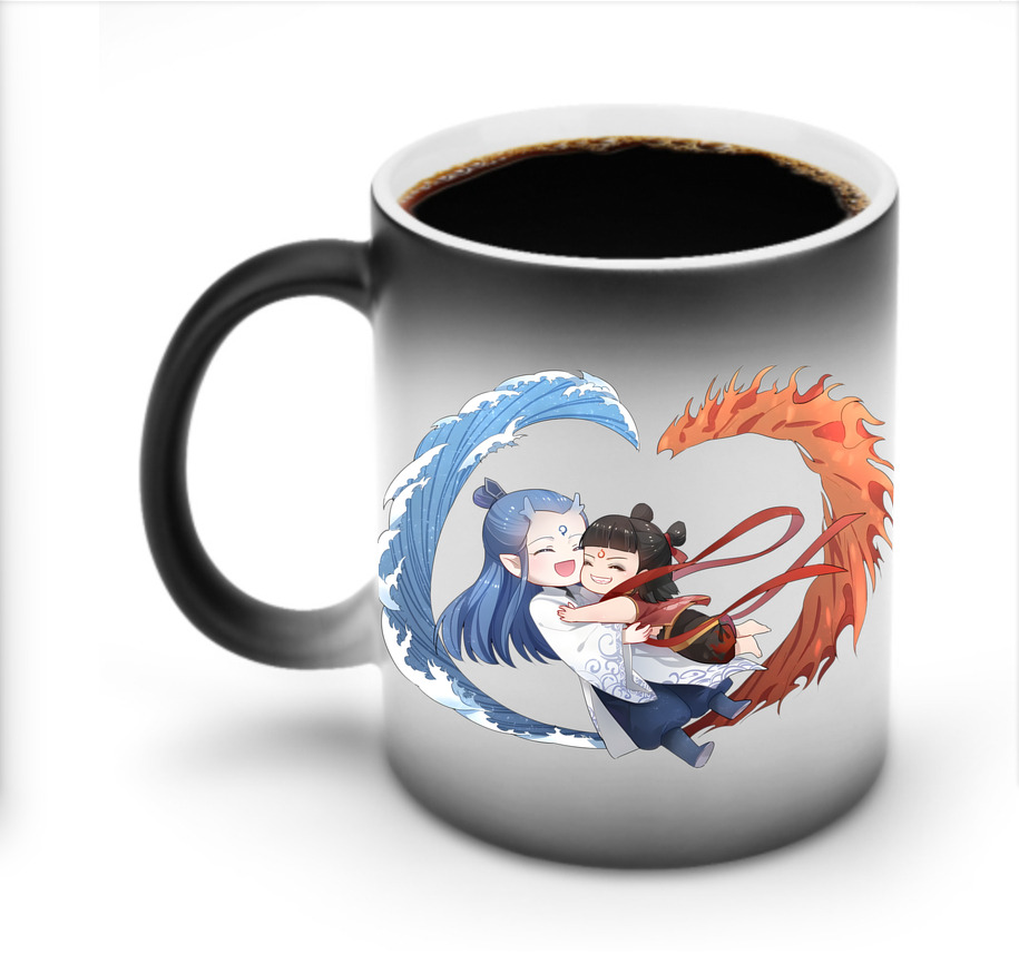 （画像用） Ne Zha 2 ナタ 魔童の大暴れ 温度変色マグカップ
