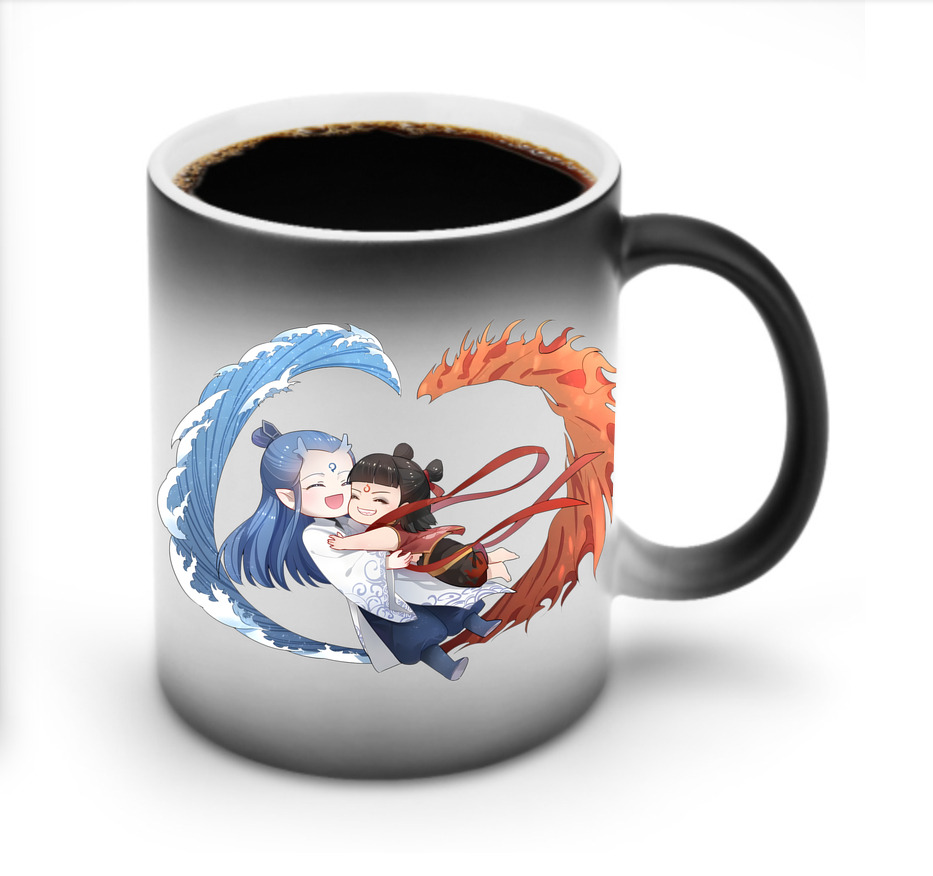 （画像用） Ne Zha 2 ナタ 魔童の大暴れ 温度変色マグカップ