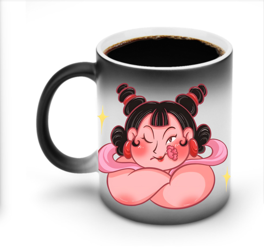 （画像用） Ne Zha 2 ナタ 魔童の大暴れ 温度変色マグカップ