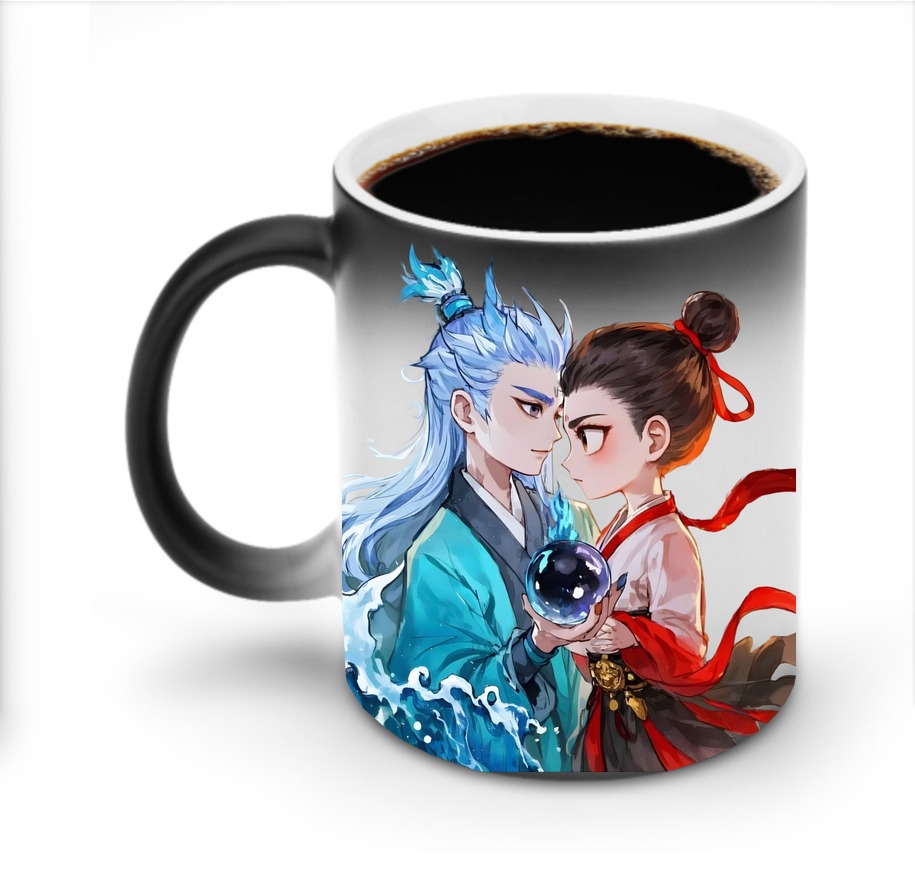 （画像用） Ne Zha 2 ナタ 魔童の大暴れ 温度変色マグカップ