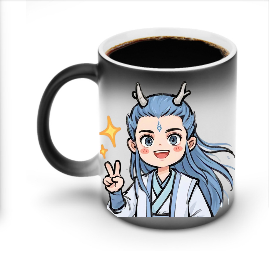 （画像用） Ne Zha 2 ナタ 魔童の大暴れ 温度変色マグカップ