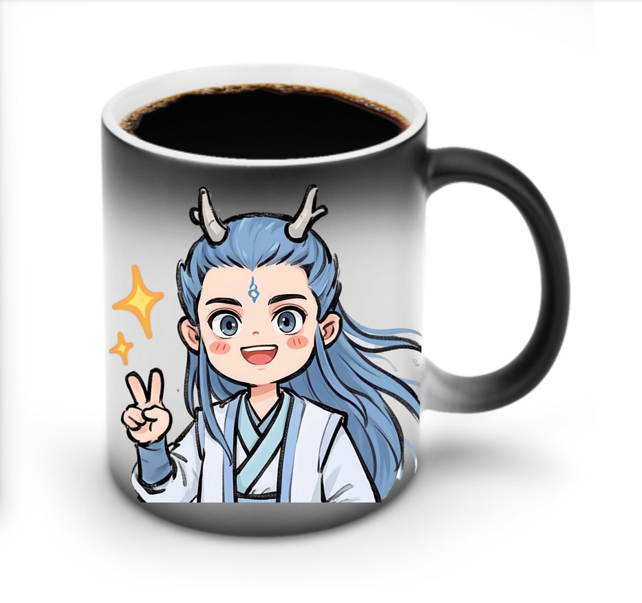 （画像用） Ne Zha 2 ナタ 魔童の大暴れ 温度変色マグカップ