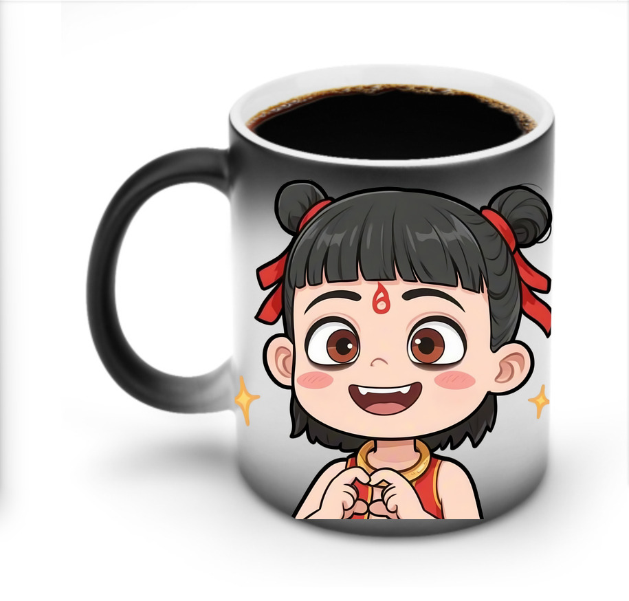 （画像用） Ne Zha 2 ナタ 魔童の大暴れ 温度変色マグカップ