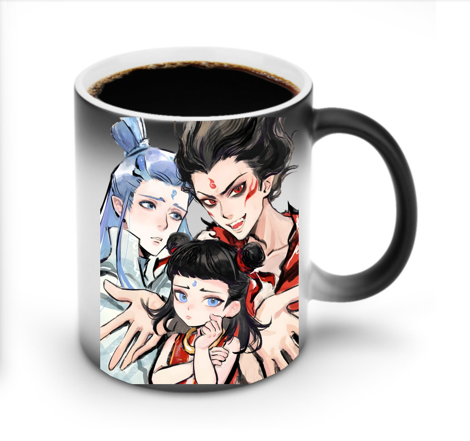 （画像用） Ne Zha 2 ナタ 魔童の大暴れ 温度変色マグカップ