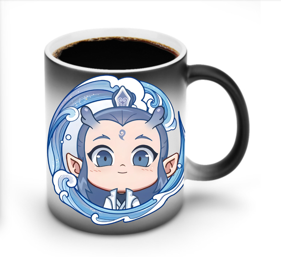 （画像用） Ne Zha 2 ナタ 魔童の大暴れ 温度変色マグカップ
