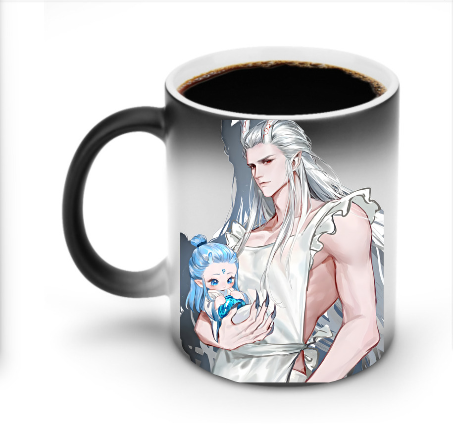 （画像用） Ne Zha 2 ナタ 魔童の大暴れ 温度変色マグカップ