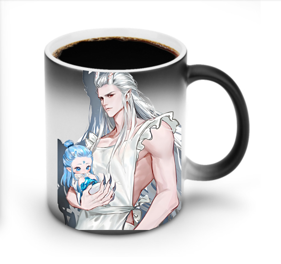 （画像用） Ne Zha 2 ナタ 魔童の大暴れ 温度変色マグカップ