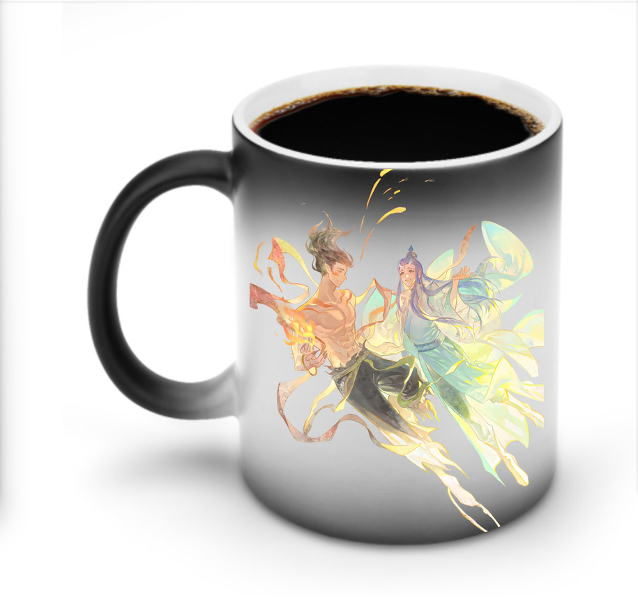 （画像用） Ne Zha 2 ナタ 魔童の大暴れ 温度変色マグカップ
