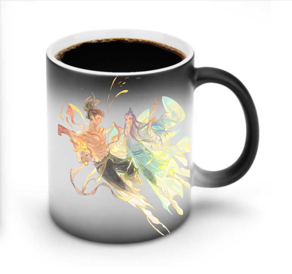 （画像用） Ne Zha 2 ナタ 魔童の大暴れ 温度変色マグカップ