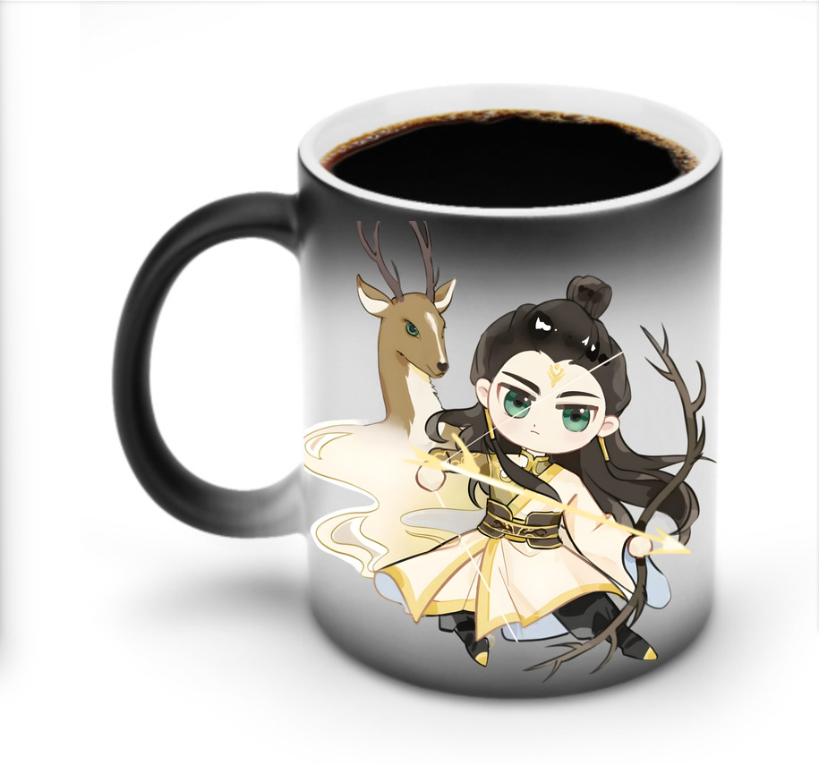 （画像用） Ne Zha 2 ナタ 魔童の大暴れ 温度変色マグカップ