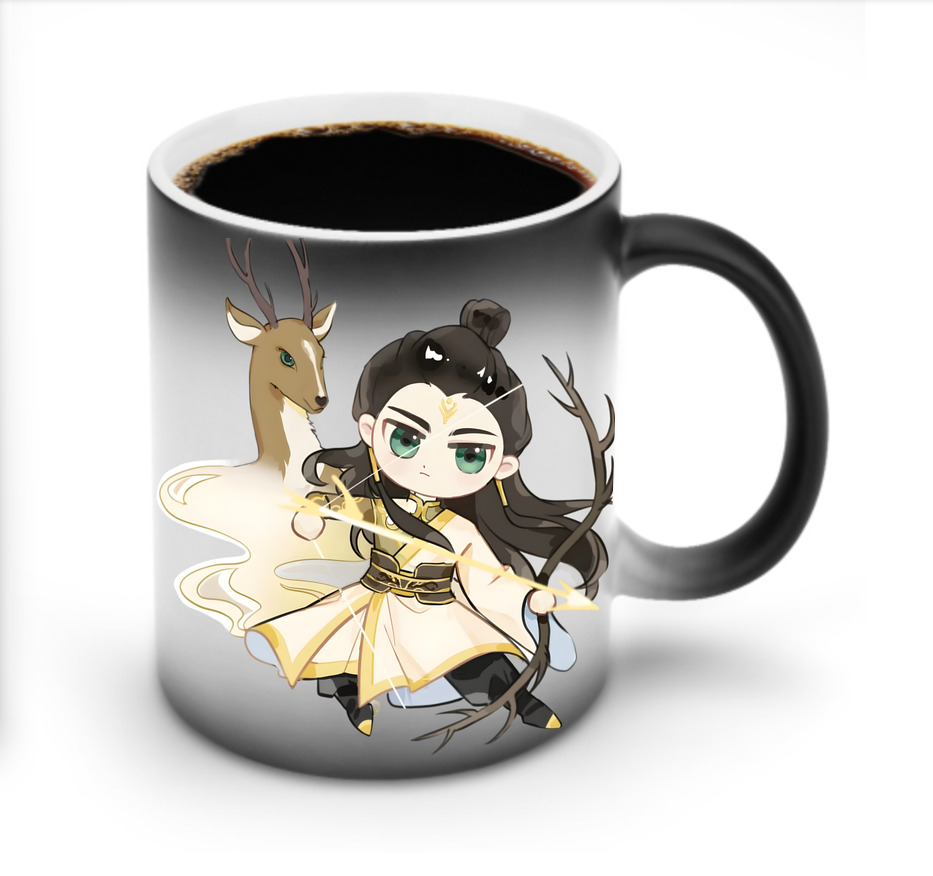 （画像用） Ne Zha 2 ナタ 魔童の大暴れ 温度変色マグカップ