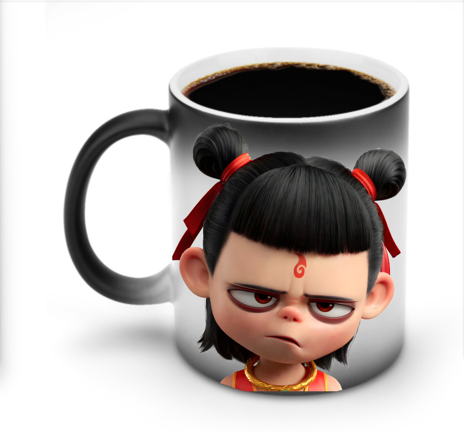 （画像用） Ne Zha 2 ナタ 魔童の大暴れ 温度変色マグカップ