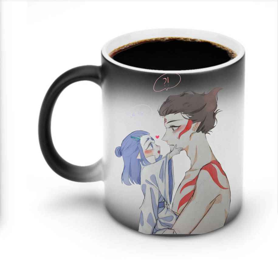 （画像用） Ne Zha 2 ナタ 魔童の大暴れ 温度変色マグカップ