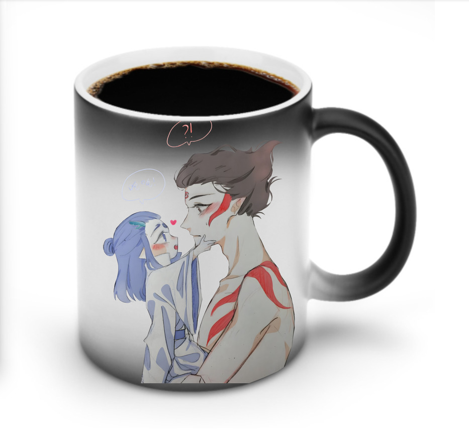 （画像用） Ne Zha 2 ナタ 魔童の大暴れ 温度変色マグカップ