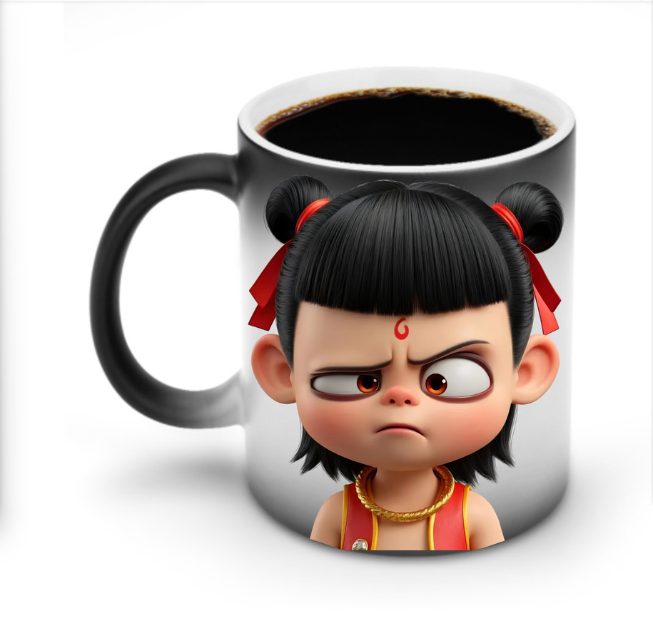 （画像用） Ne Zha 2 ナタ 魔童の大暴れ 温度変色マグカップ