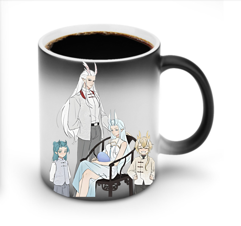 （画像用） Ne Zha 2 ナタ 魔童の大暴れ 温度変色マグカップ