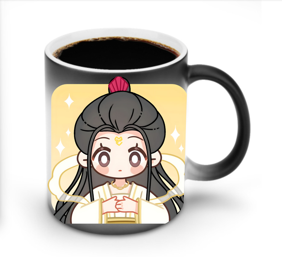 （画像用） Ne Zha 2 ナタ 魔童の大暴れ 温度変色マグカップ