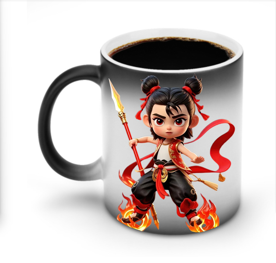 （画像用） Ne Zha 2 ナタ 魔童の大暴れ 温度変色マグカップ