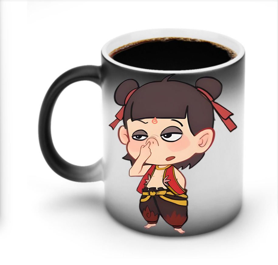 （画像用） Ne Zha 2 ナタ 魔童の大暴れ 温度変色マグカップ