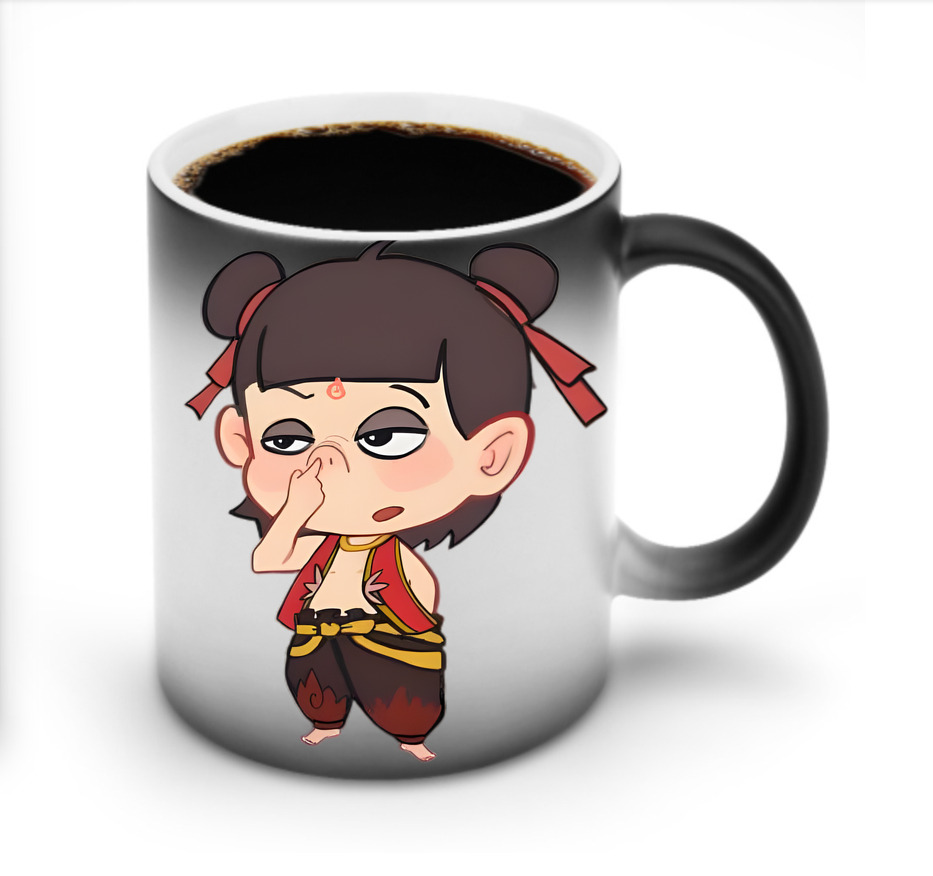 （画像用） Ne Zha 2 ナタ 魔童の大暴れ 温度変色マグカップ