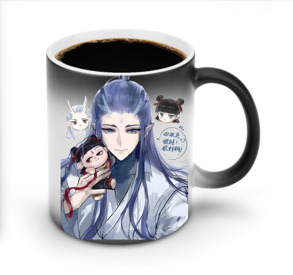 （画像用） Ne Zha 2 ナタ 魔童の大暴れ 温度変色マグカップ