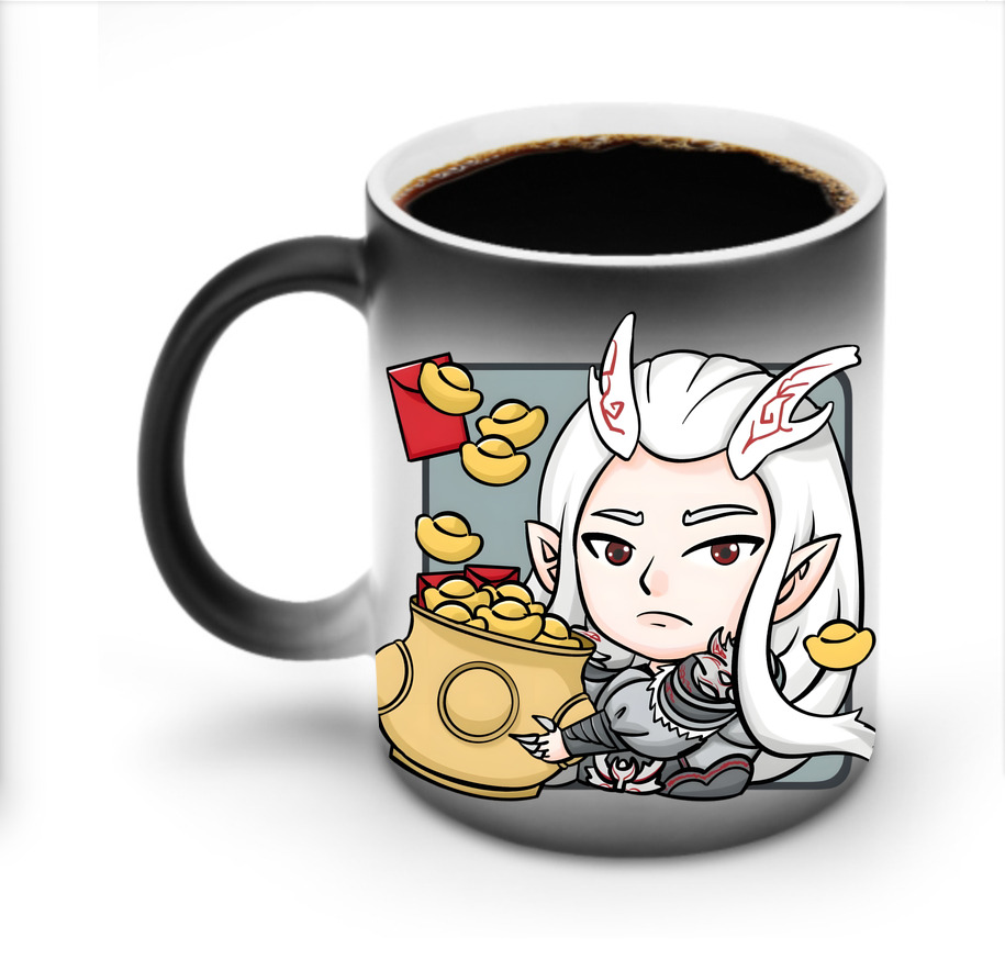 （画像用） Ne Zha 2 ナタ 魔童の大暴れ 温度変色マグカップ
