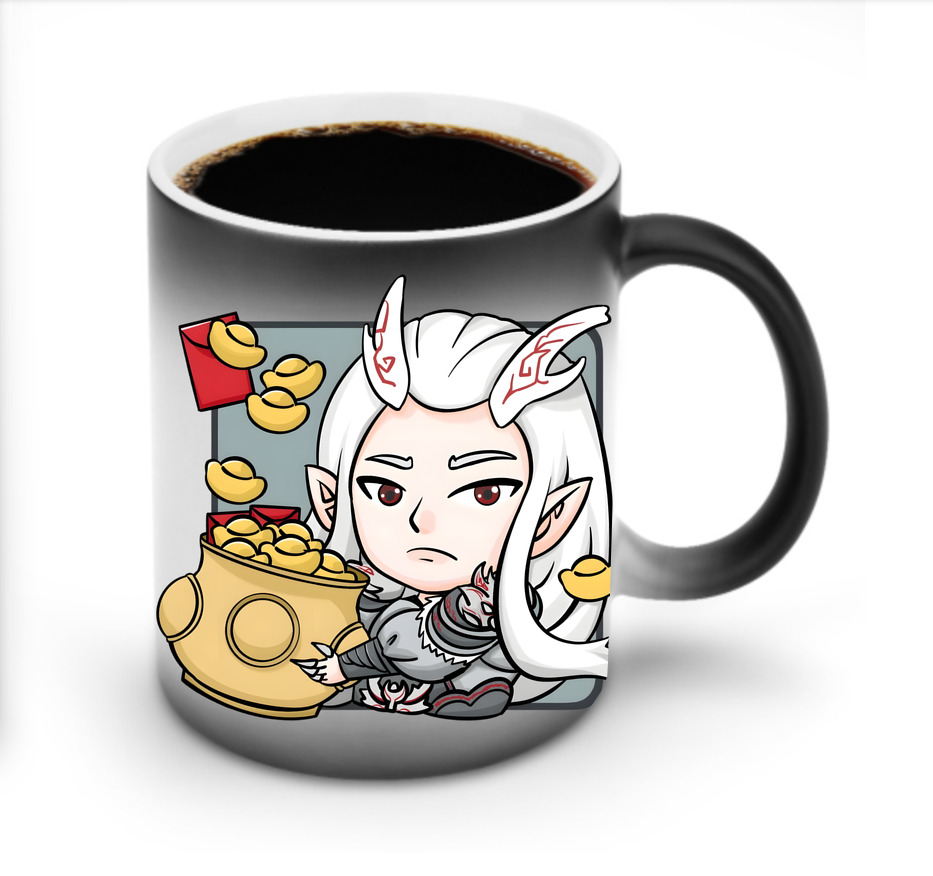 （画像用） Ne Zha 2 ナタ 魔童の大暴れ 温度変色マグカップ
