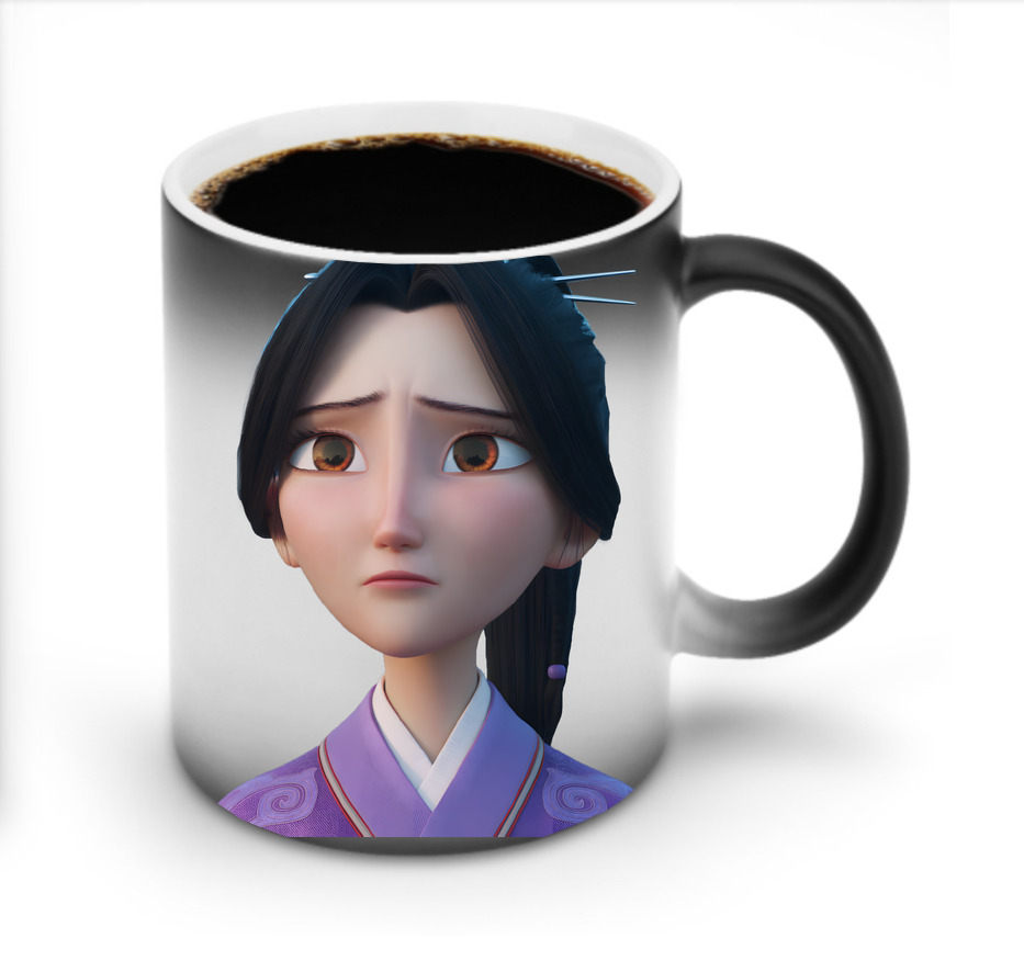 （画像用） Ne Zha 2 ナタ 魔童の大暴れ 温度変色マグカップ