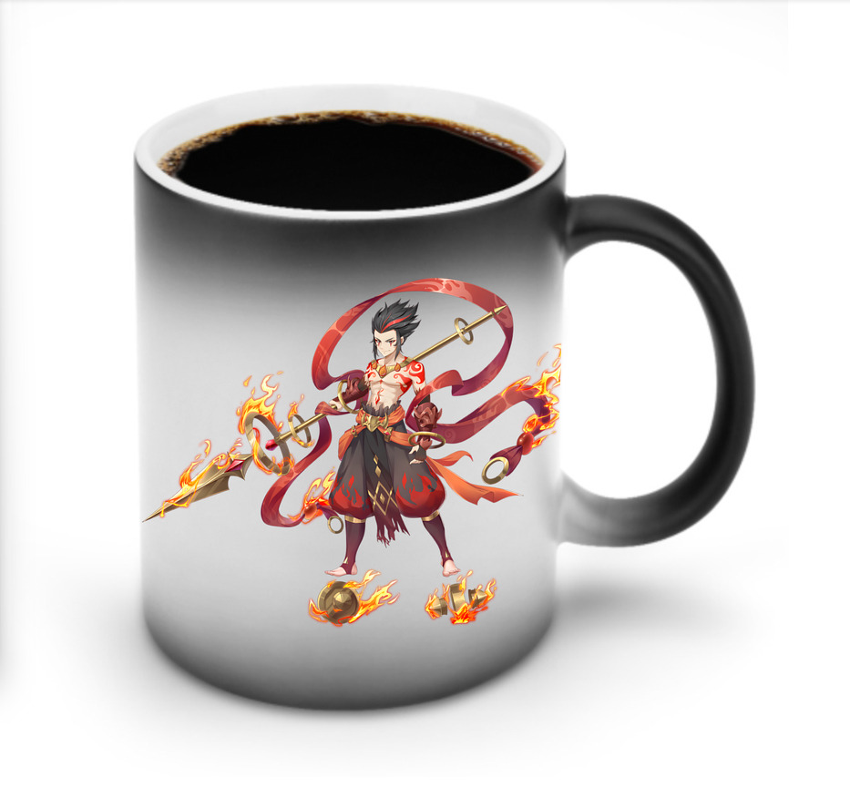 （画像用） Ne Zha 2 ナタ 魔童の大暴れ 温度変色マグカップ