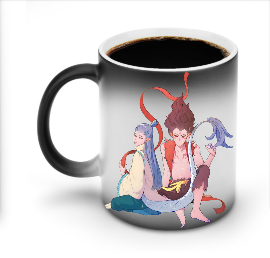 （画像用） Ne Zha 2 ナタ 魔童の大暴れ 温度変色マグカップ