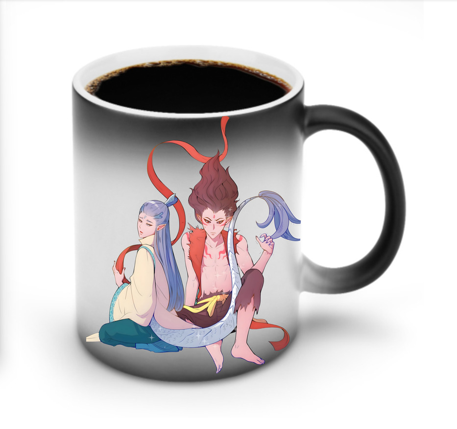 （画像用） Ne Zha 2 ナタ 魔童の大暴れ 温度変色マグカップ