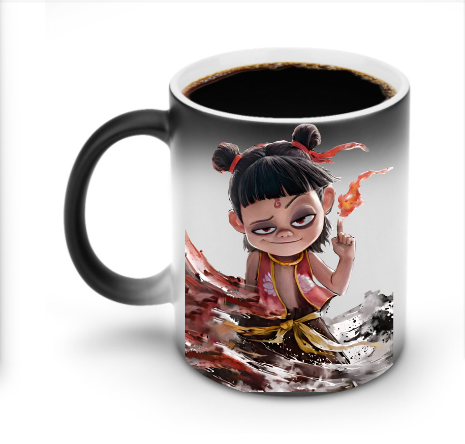 （画像用） Ne Zha 2 ナタ 魔童の大暴れ 温度変色マグカップ