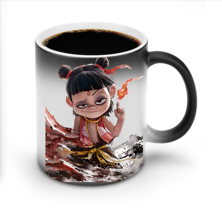 （画像用） Ne Zha 2 ナタ 魔童の大暴れ 温度変色マグカップ