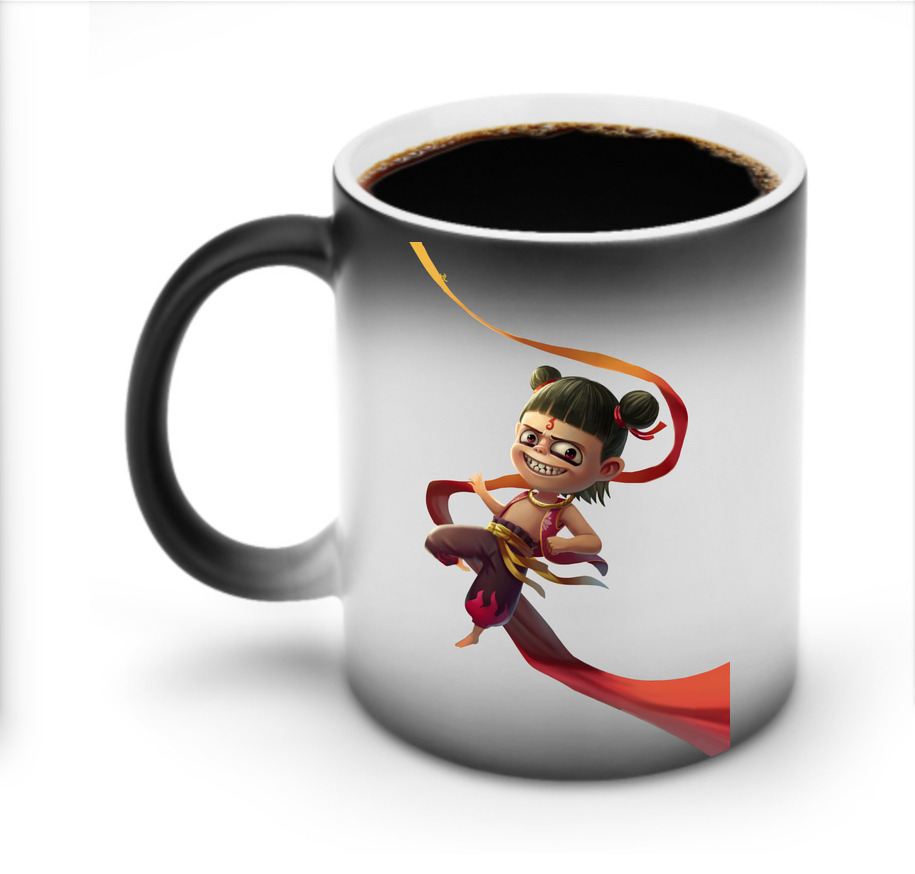 （画像用） Ne Zha 2 ナタ 魔童の大暴れ 温度変色マグカップ