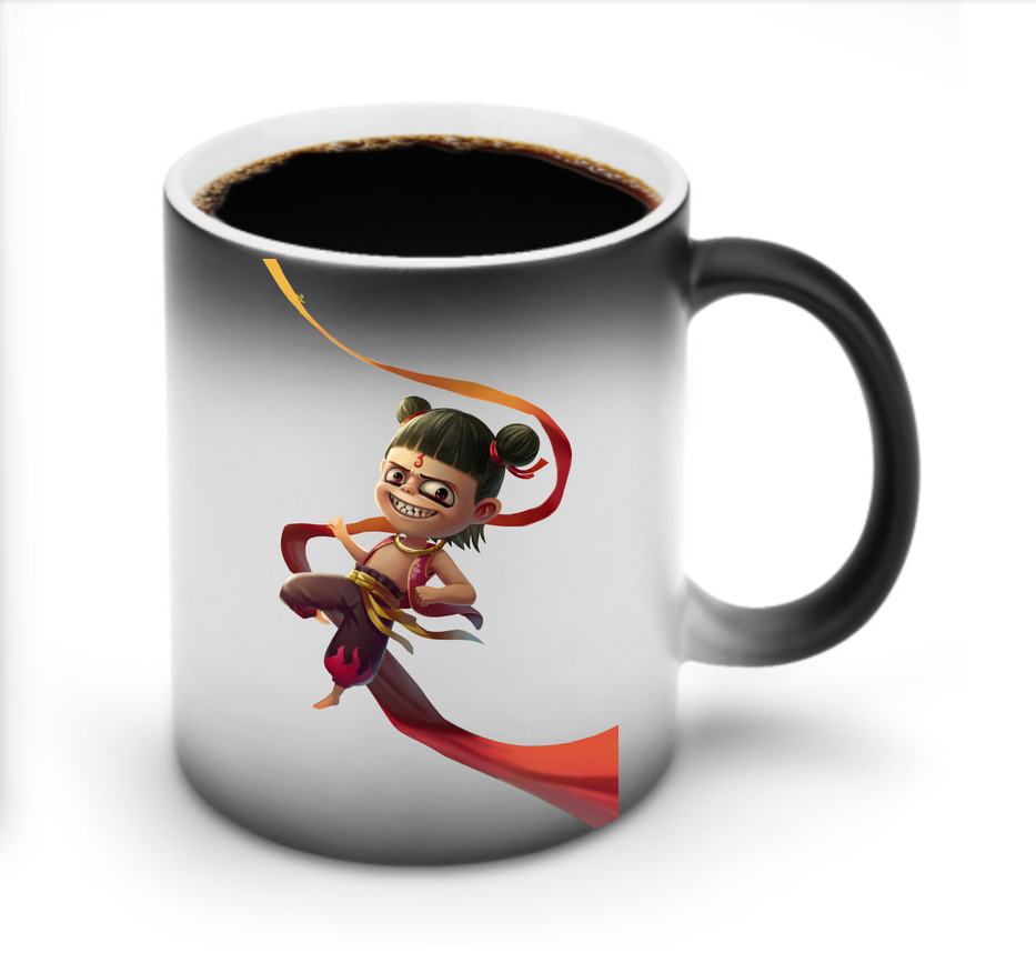 （画像用） Ne Zha 2 ナタ 魔童の大暴れ 温度変色マグカップ