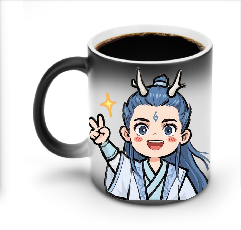 （画像用） Ne Zha 2 ナタ 魔童の大暴れ 温度変色マグカップ