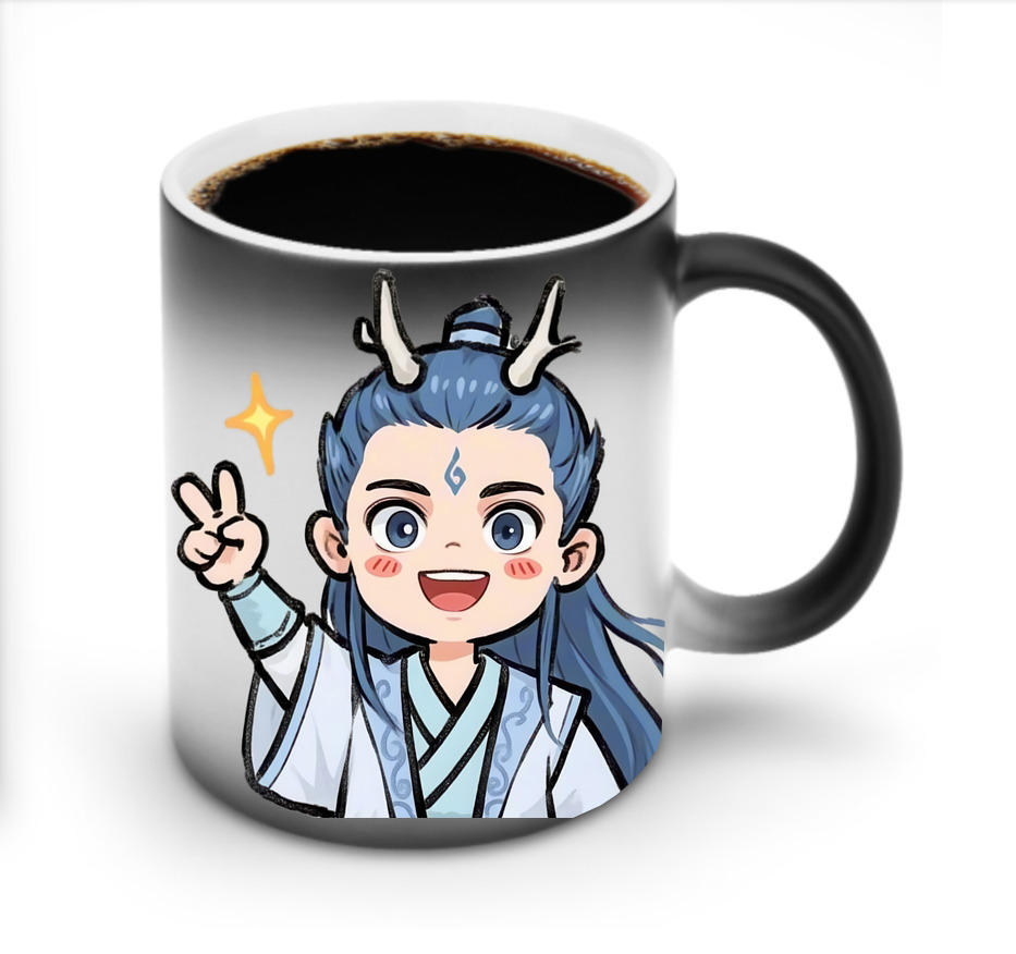 （画像用） Ne Zha 2 ナタ 魔童の大暴れ 温度変色マグカップ