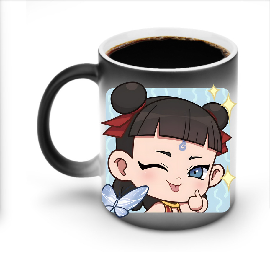 （画像用） Ne Zha 2 ナタ 魔童の大暴れ 温度変色マグカップ