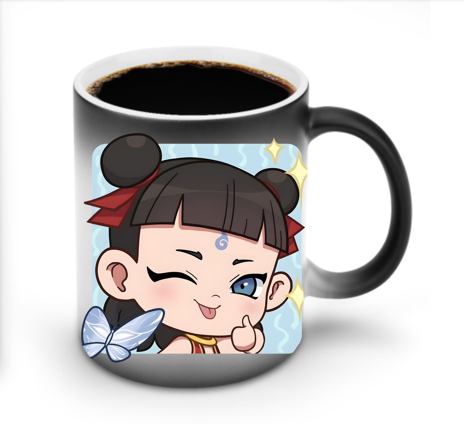 （画像用） Ne Zha 2 ナタ 魔童の大暴れ 温度変色マグカップ