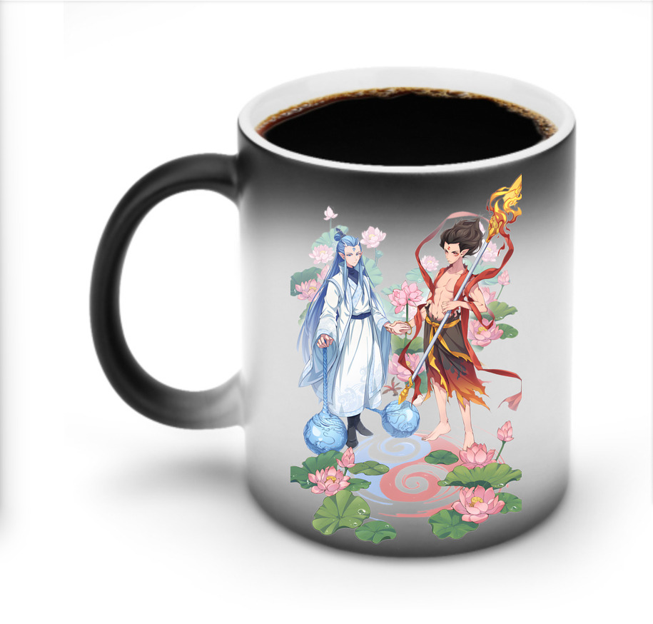 （画像用） Ne Zha 2 ナタ 魔童の大暴れ 温度変色マグカップ