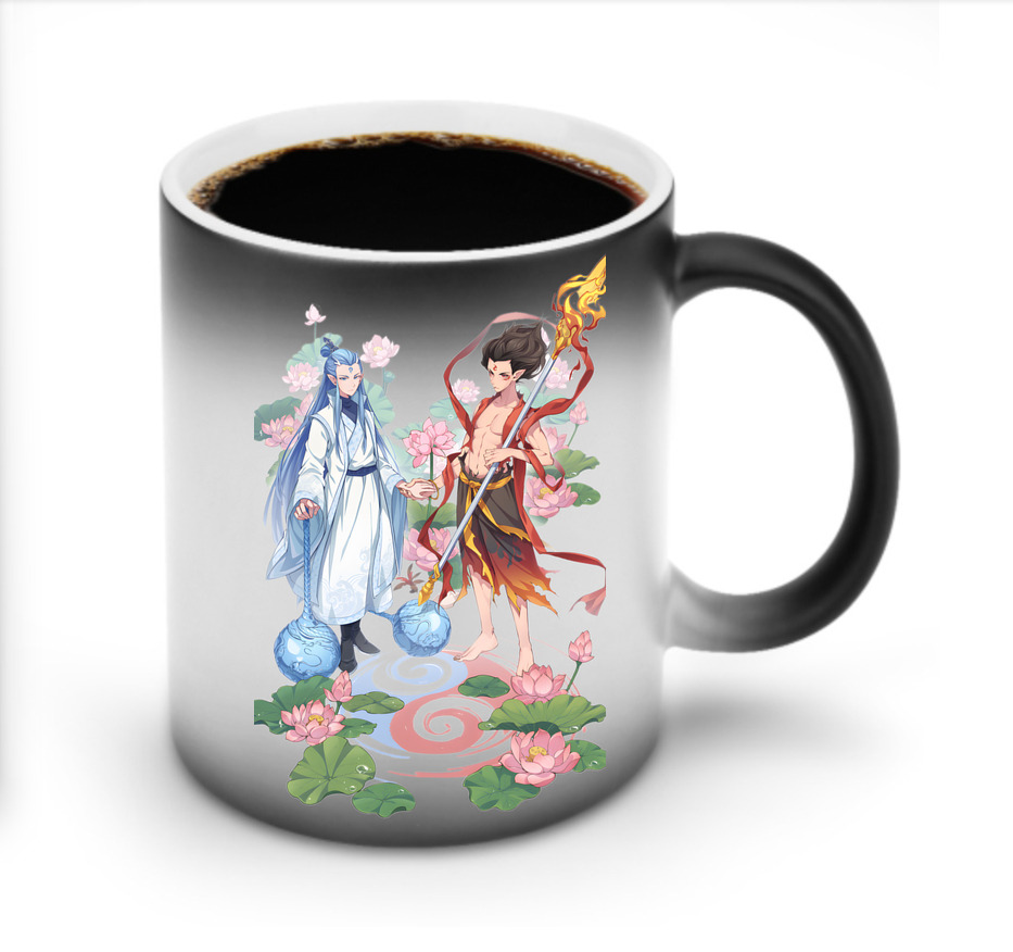 （画像用） Ne Zha 2 ナタ 魔童の大暴れ 温度変色マグカップ